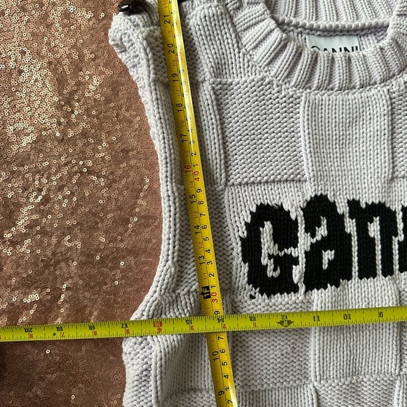 Gray Knit Sweater Vest - Picture 12 of 13